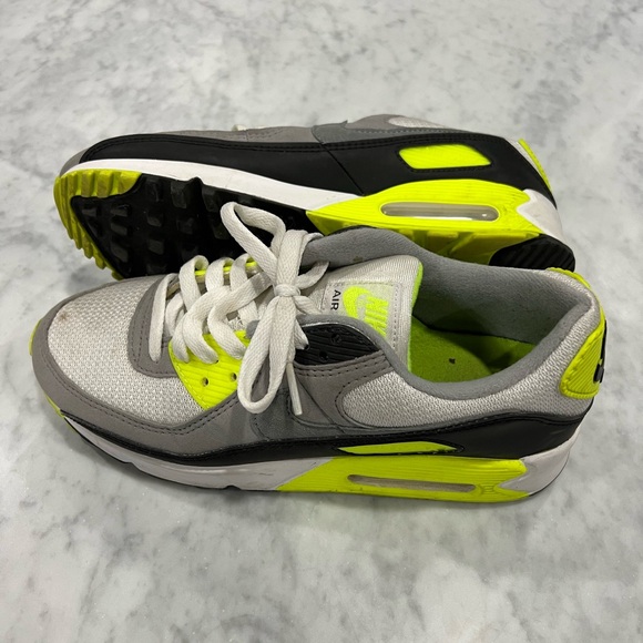 Nike Air Max 90 Neon Sneakers GUC - Picture 11 of 11